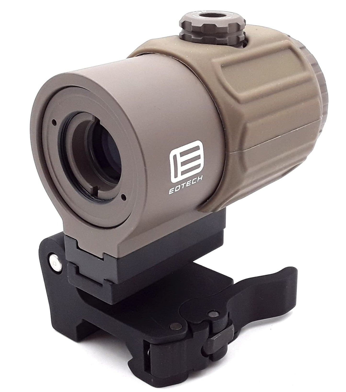 EOTECH Micro 3 Power Magnifier with Quick Disconnect, Switch to Side (STS) Mount G43.STS (Tan)