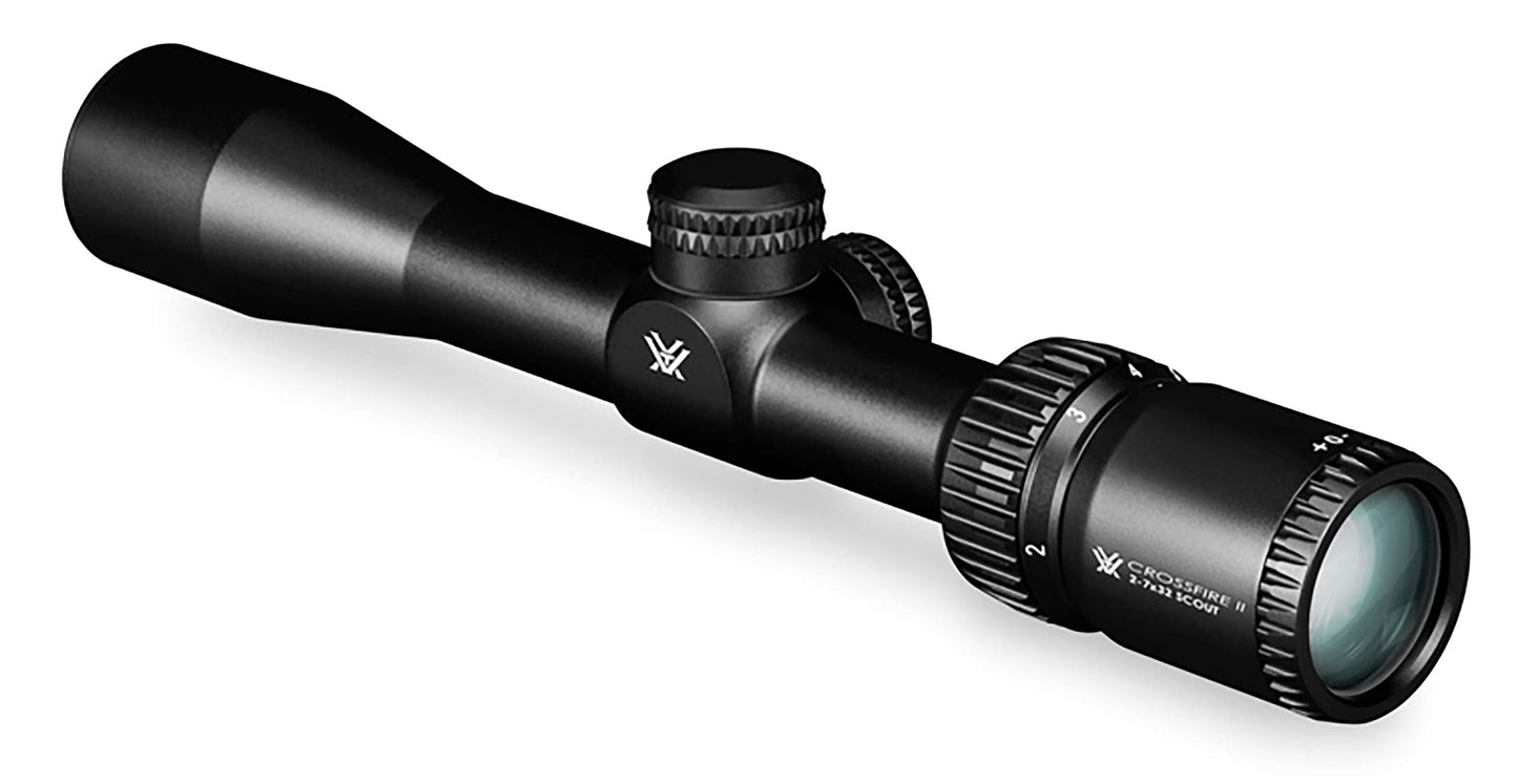 Vortex Optics Crossfire II 2-7x32 Scout, Second Focal Plane - CF2-31002